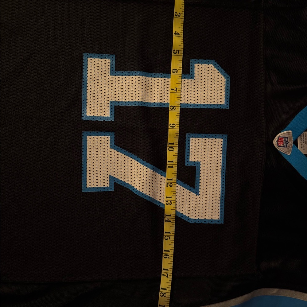 Reebok Blue and Black NFL Jersey - Picture 7 of 10
